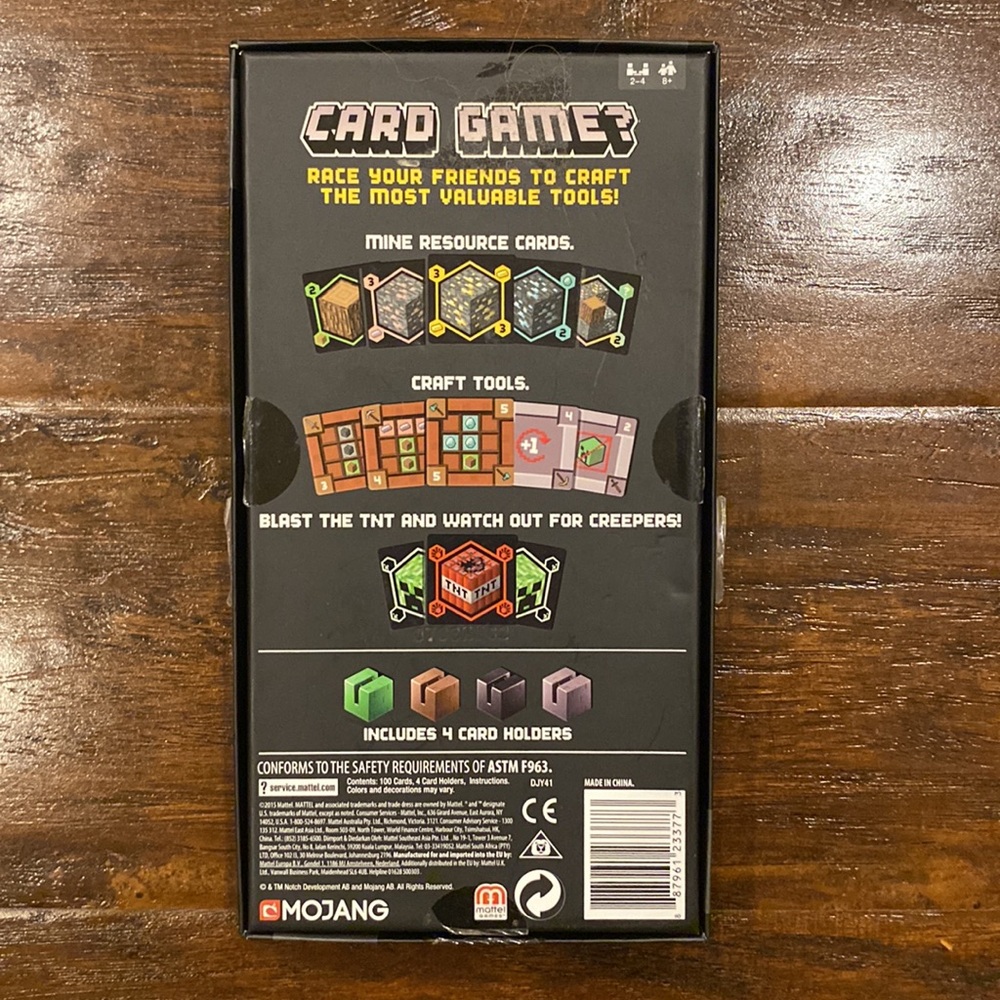 Minecraft Bundle 2 Books & 1 Card Game - Picture 7 of 8